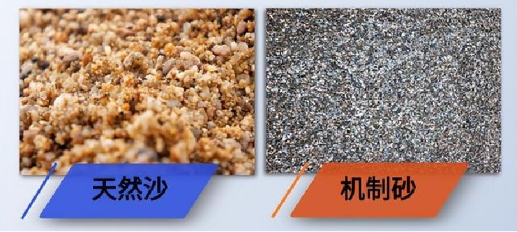 機(jī)制砂與天然砂的區(qū)別是什么？上海山美為您解答